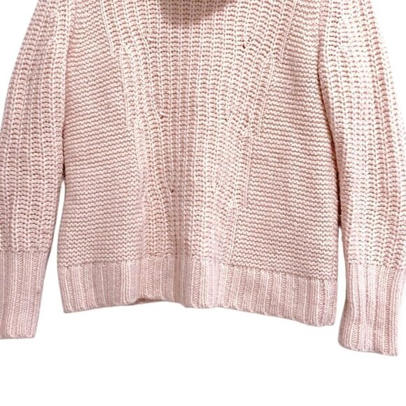 Banana Republic sweater, mixed knit turtleneck sweater Size S - Picture 5 of 9